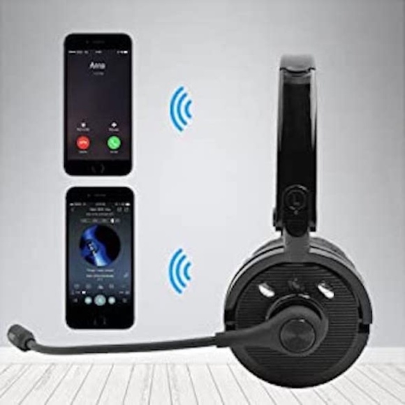 YAMAY M20 Bluetooth Headphones Bluetooth Headphones with Microphone, - Picture 5 of 13